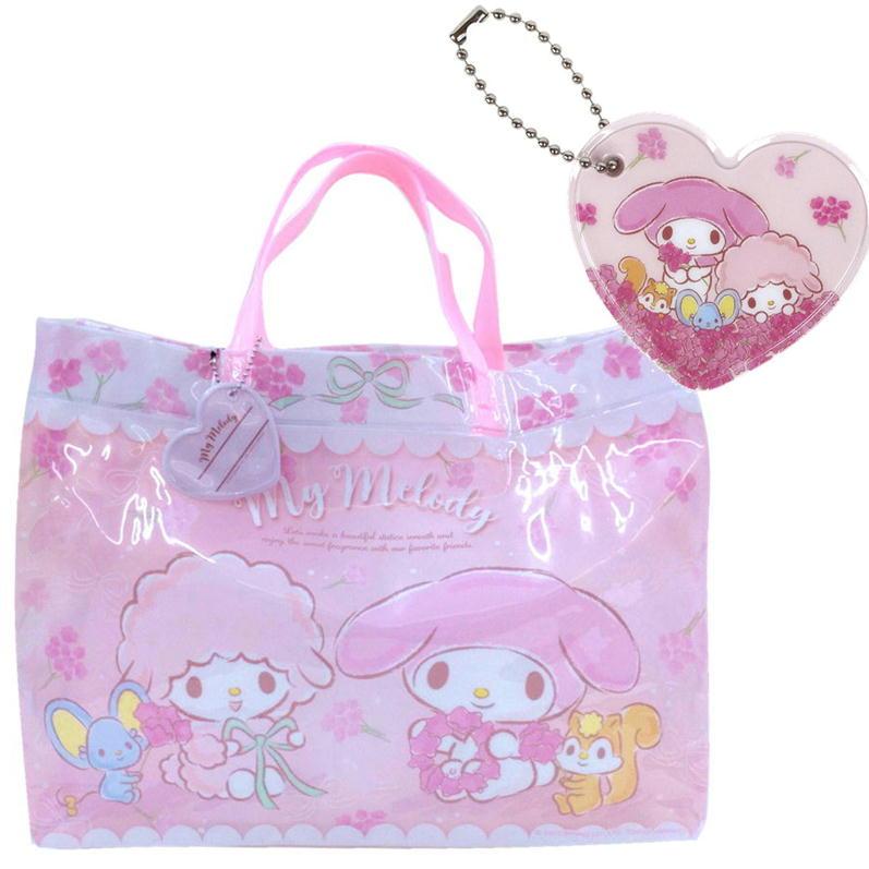 sanrio プールバッグ マイメロディ マチアリ 角型 サンリオ  
