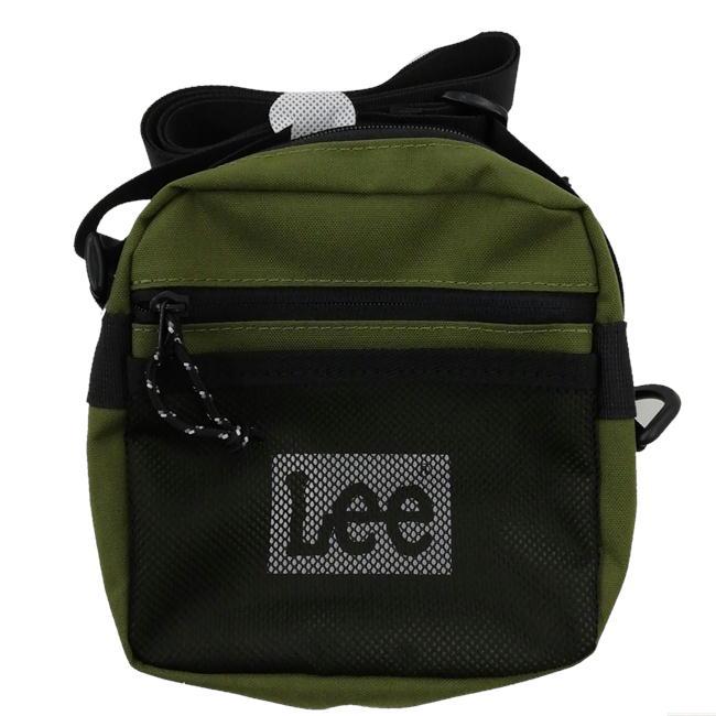 Lee（リー） ミニショルダーバッグ メッシュポケット 軽量 撥水加工