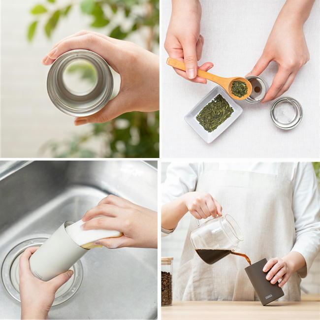 PRISMATE ステンレスボトル すみずみまで洗える マグボトル タンブラー