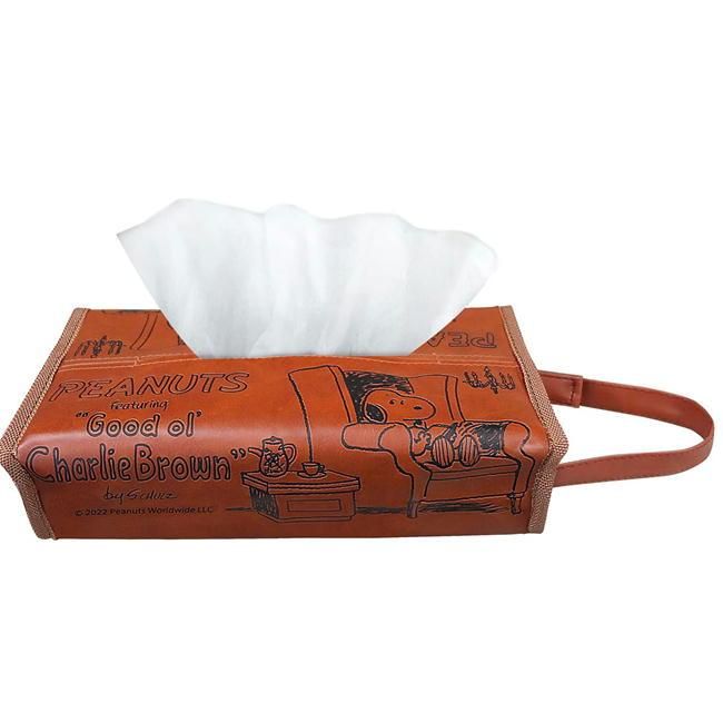SNOOPY（スヌーピー） ティッシュケース クラシック キャラクター カー