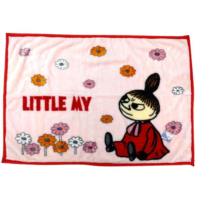 MOOMIN（ムーミン） ひざ掛け毛布 ブランケット マイヤー クォーター