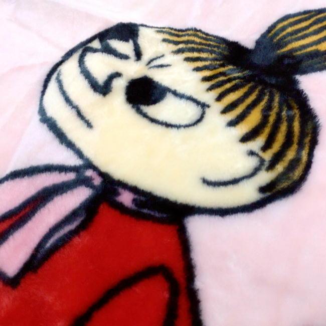 MOOMIN（ムーミン） ひざ掛け毛布 ブランケット マイヤー クォーター