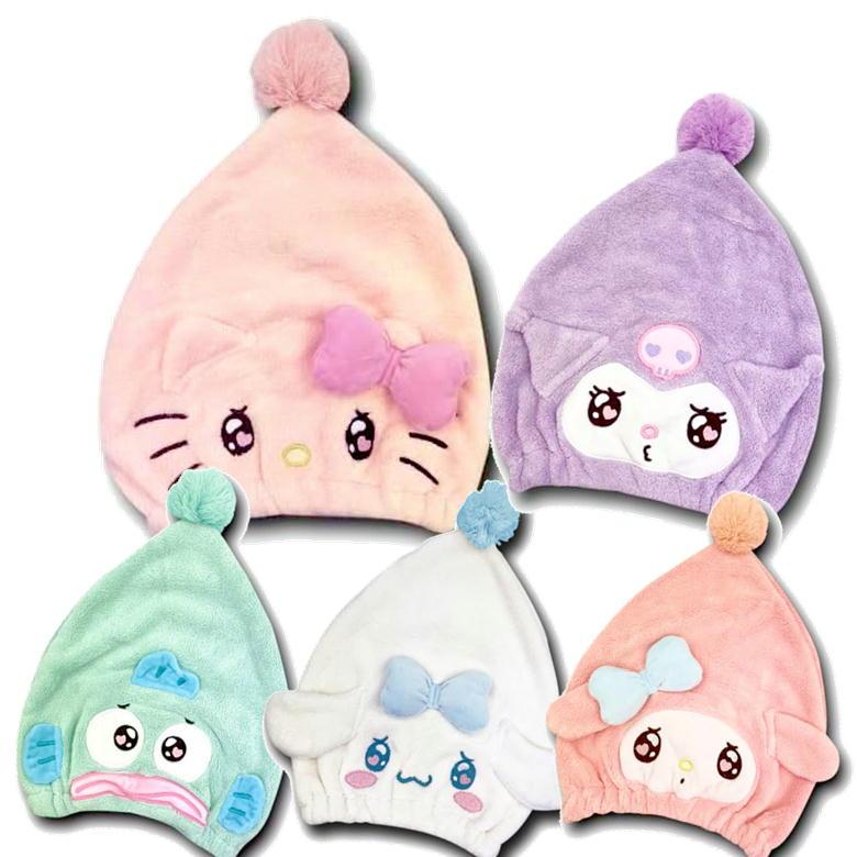 sanrio（サンリオ） ヘアキャップ キャラクター エモきゅん 三角
