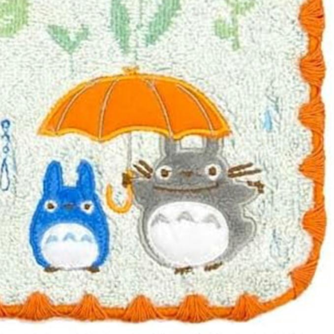 丸眞 となりのトトロ フェイスタオル 大きな傘 スタジオジブリ グッズ