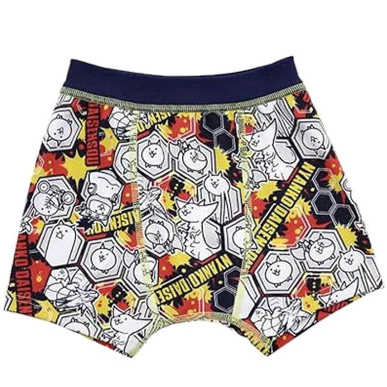 BANDAI（バンダイ） にゃんこ大戦争 ボクサーパンツ 男児 カラーパンツ