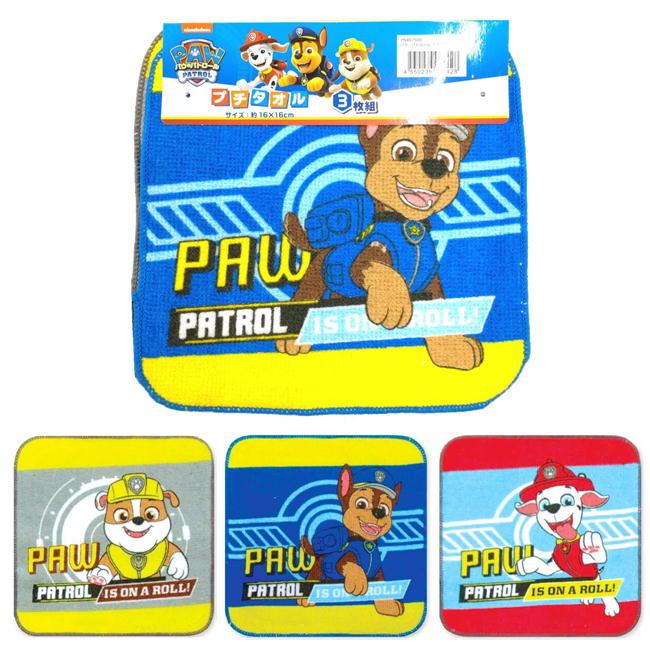 キャラクター ミニプチタオル 3枚セット ミニタオル ハンカチ