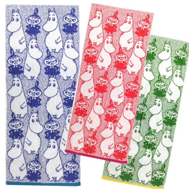 タオル美術館 ムーミン フェイスタオル パターン リトルミイ MOOMIN