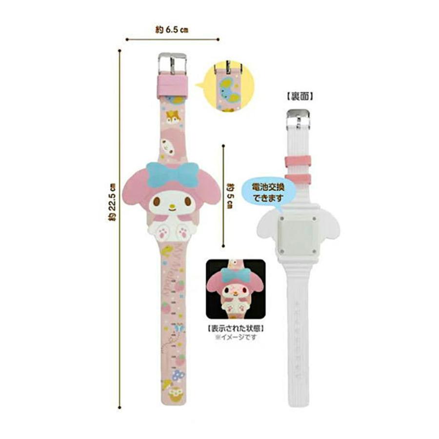 sanrio（サンリオ） ライディングウォッチ キャラクター 腕時計 クロミ