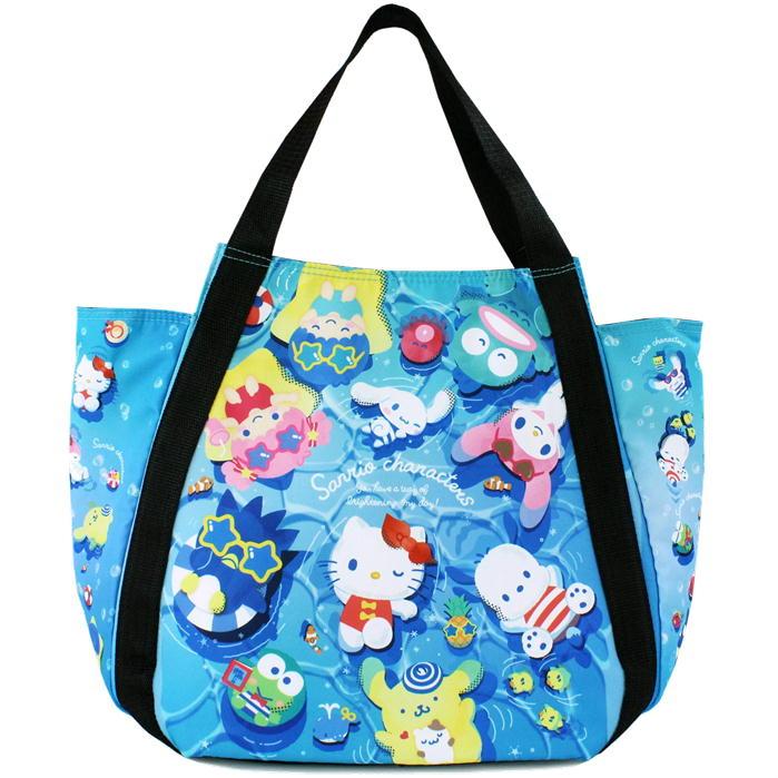 サンリオキャラクターズセット ブランケット お風呂セット トート