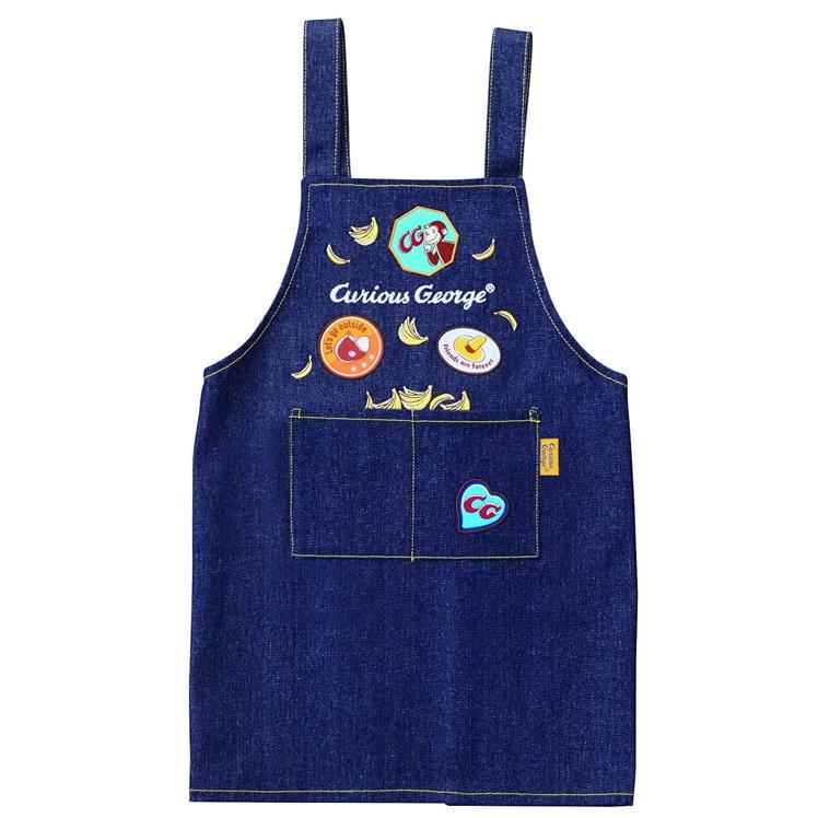 2385 おさるのジョージエプロン &ミニタオル &ランドリーバッグ 2385