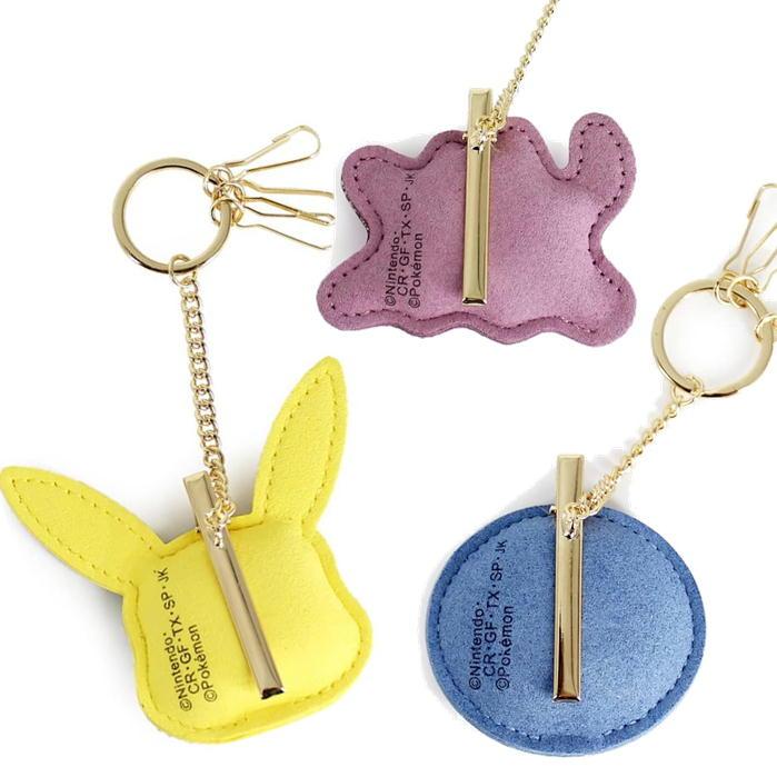 ポケモン バッグクリップ マスコット ラインストーン ピカチュウ