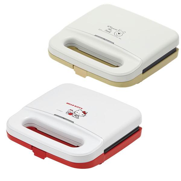 スケーター ホットサンドメーカー くまのプーさん ハローキティ EHS1