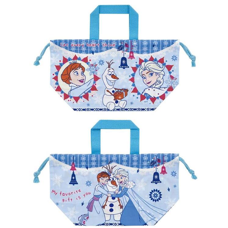 アナ雪 ランチ巾着 スケーター ランチ巾着 アナと雪の女王 KB7 24 日本製 ディズニー
