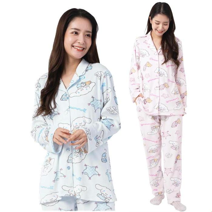 sanrio（サンリオ） パジャマ シナモロール フリース シャツ パジャマ