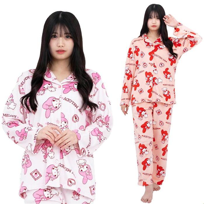 sanrio（サンリオ） パジャマ マイメロディ フリース シャツ パジャマ