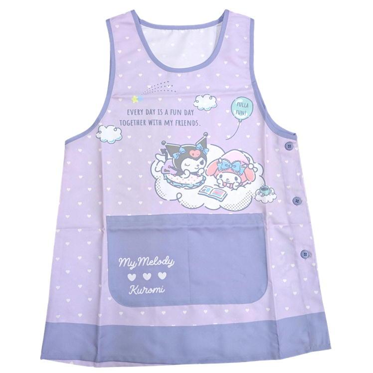 sanrio（サンリオ） エプロン マイメロディ クロミ サイドボタン