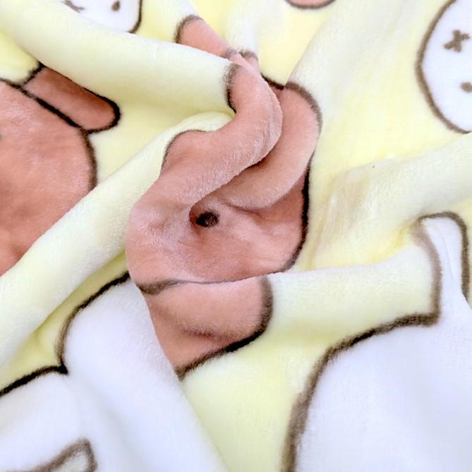 丸眞 ミッフィー ハーフ毛布 ふたりでぬくぬく ブランケット miffy