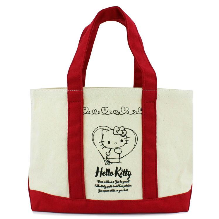 sanrio（サンリオ） トートバッグ キャラクター ドローイングトート 布