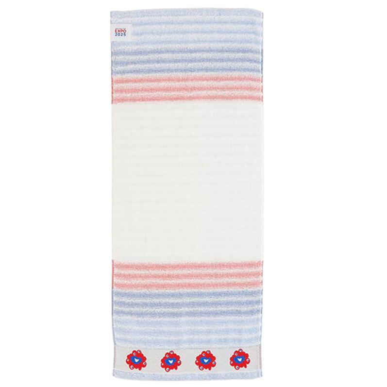 丸眞 ミャクミャク フェイスタオル ウェーブ 2025大阪関西万博