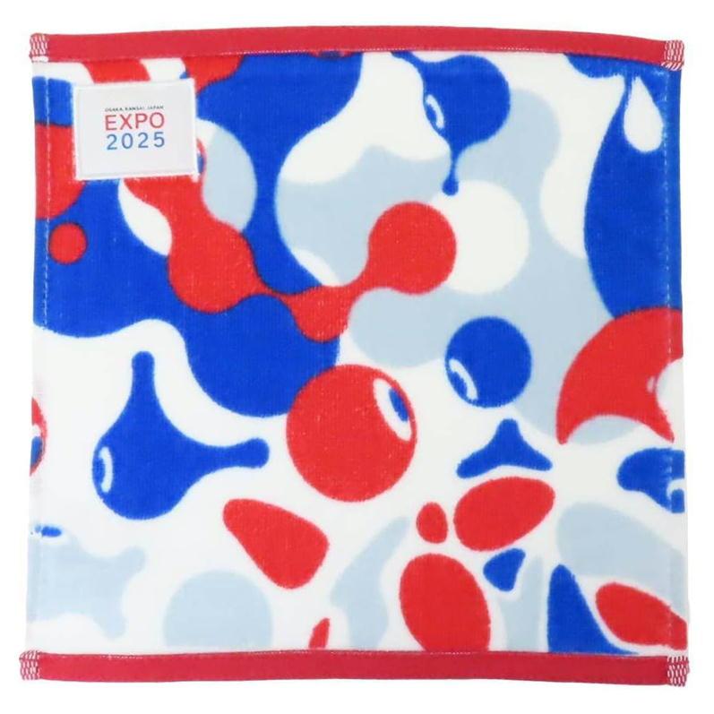 丸眞 万博 ミャクミャク ミニタオル 2025大阪関西万博 デザイン 公式