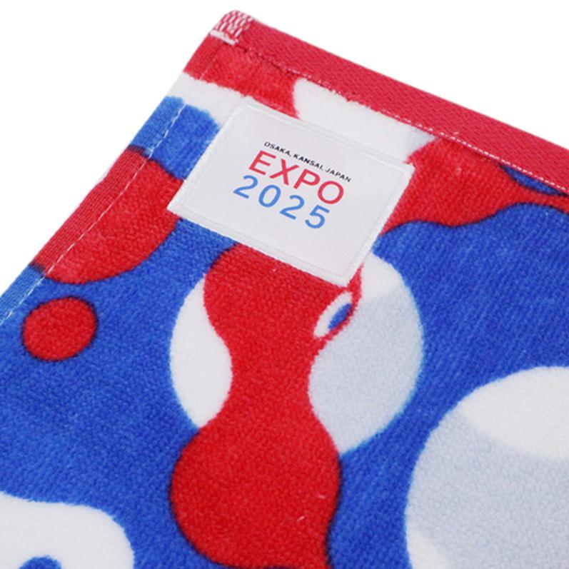 丸眞 万博 ミャクミャク ミニタオル 2025大阪関西万博 デザイン 公式