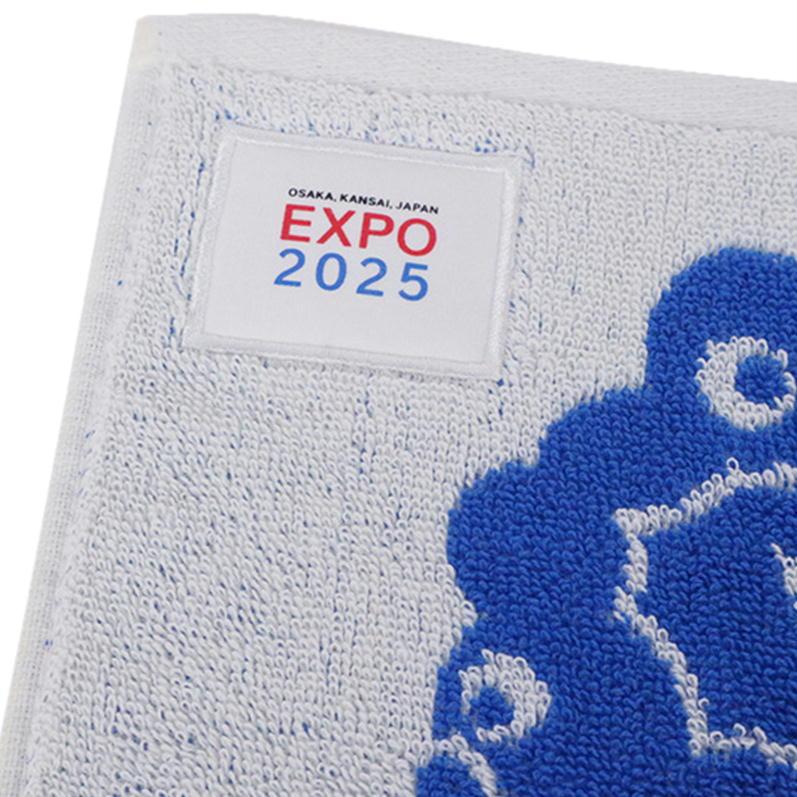丸眞 万博 ミャクミャク ミニタオル 2025大阪関西万博 デザイン 公式