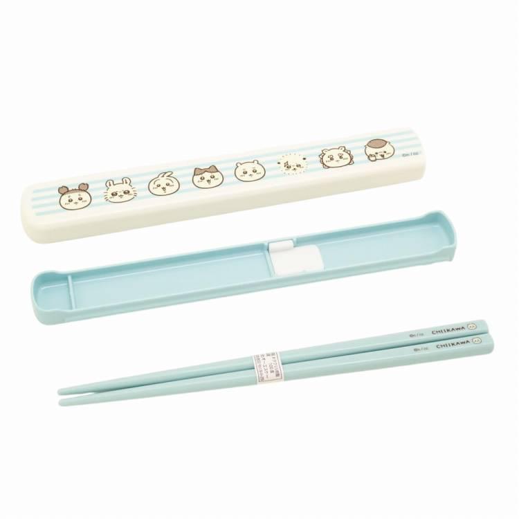 OSK（オーエスケー） 箸箱セット ちいかわ CKW No.5 OSK 引フタ 銀