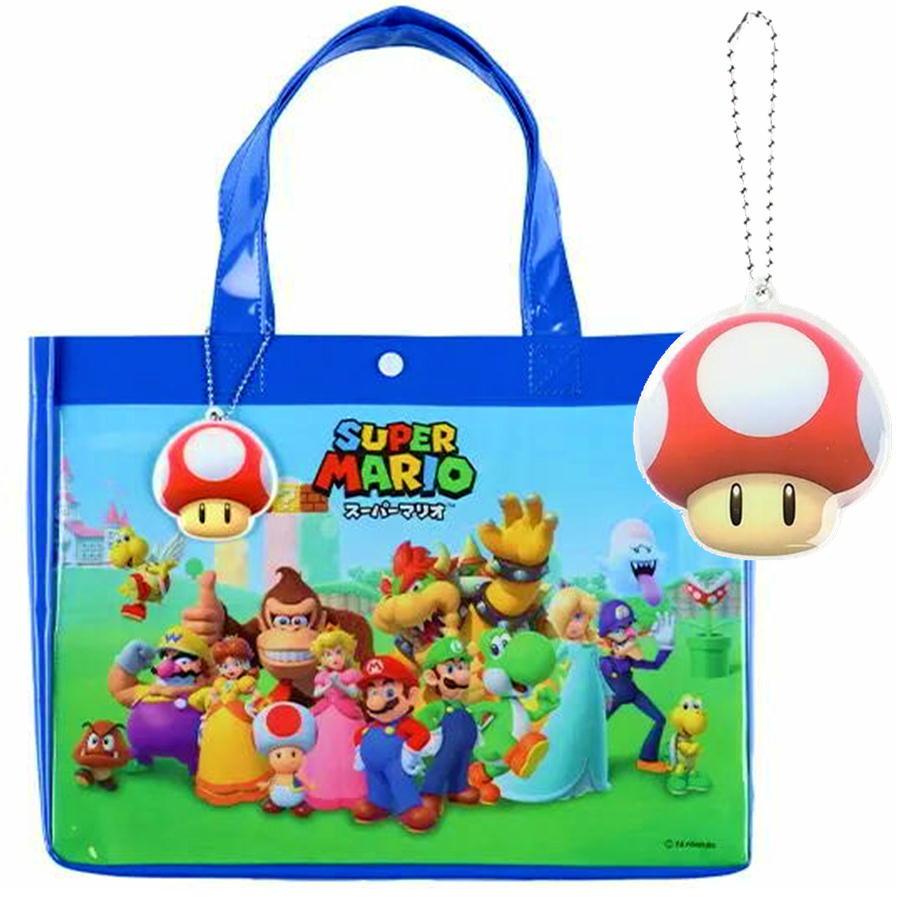 プールバッグ スーパーマリオ マチアリ 角型 任天堂 ゲーム