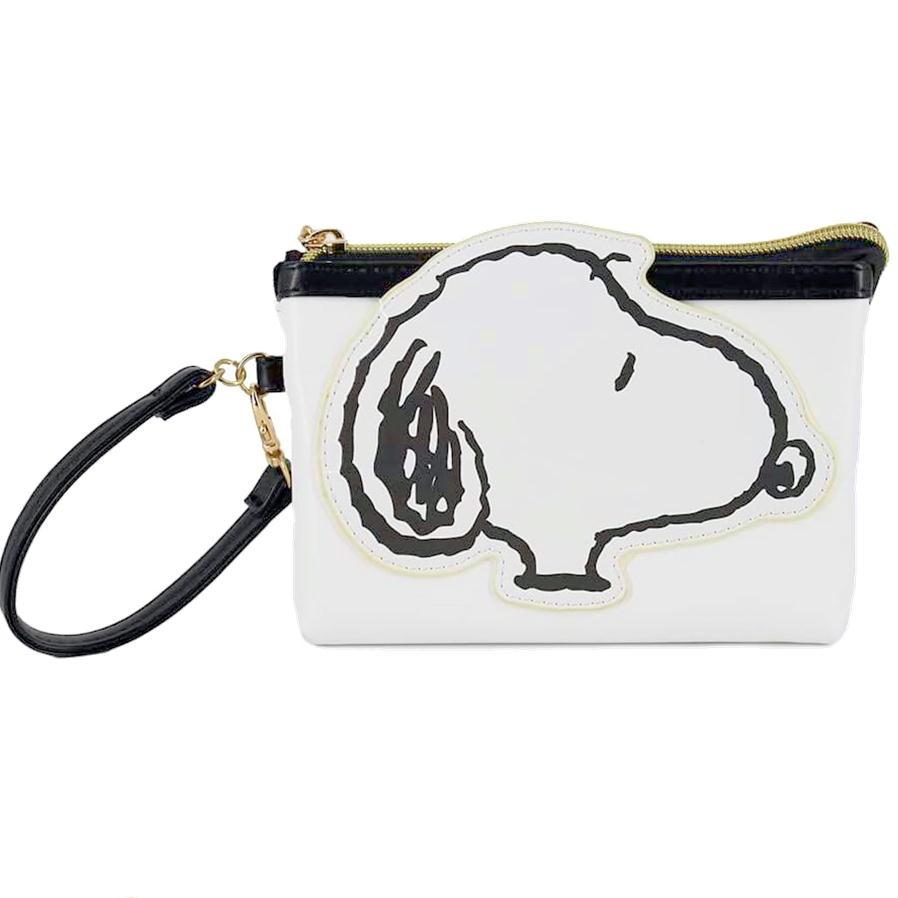 SNOOPY（スヌーピー） マルチポーチ ダイカットワッペン ミニバッグ