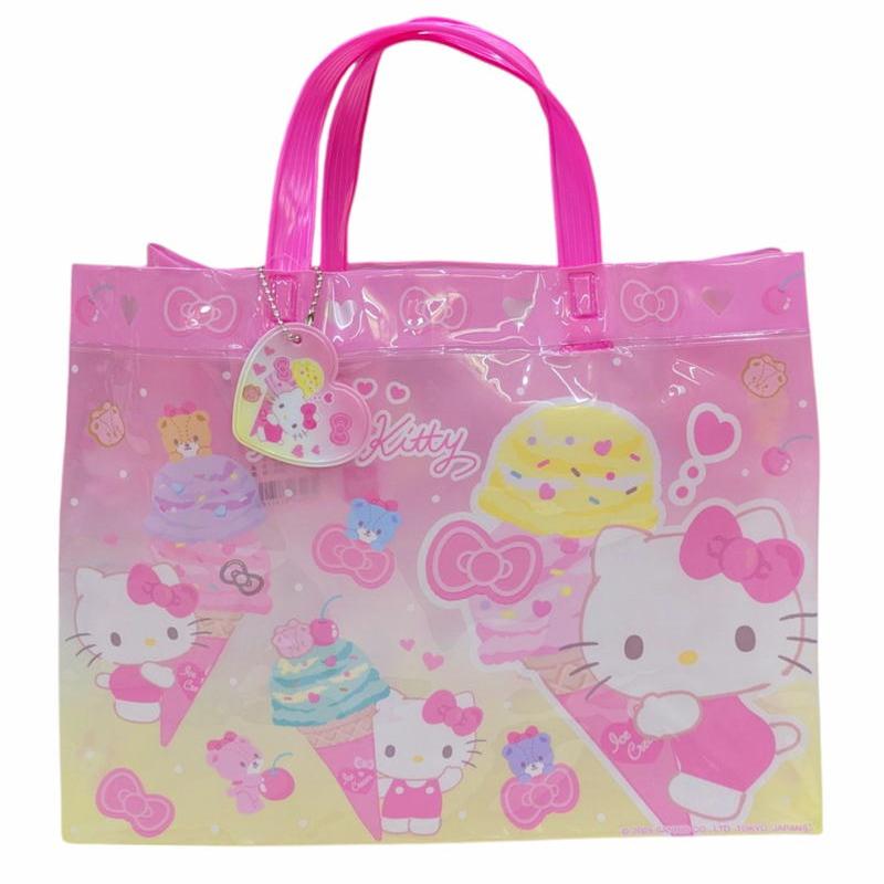 sanrio（サンリオ） プールバッグ ハローキティ マチアリ 角型