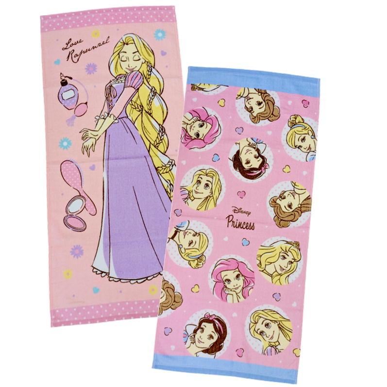 Disney（ディズニー） フェイスタオル キャラクター タオル プリンセス
