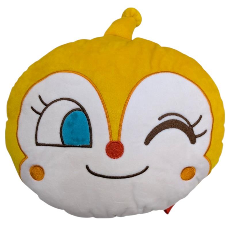 アンパンマン フェイスクッション 背当てクッション バンダイ ばいきん