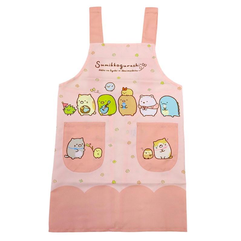 すみっコぐらし エプロン サンエックス キャラクター 転写 H型 女の子
