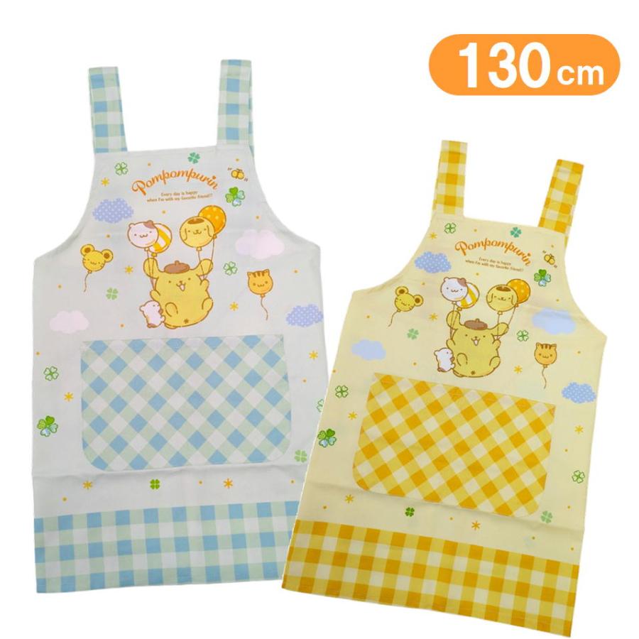 sanrio（サンリオ） ポムポムプリン エプロン キャラクター 転写 H型