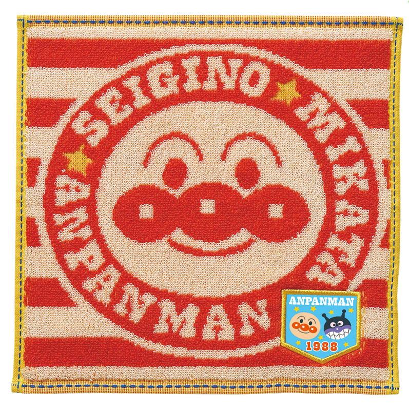 丸眞 アンパンマン ミニタオル 絵本 キャラクター タオルハンカチ
