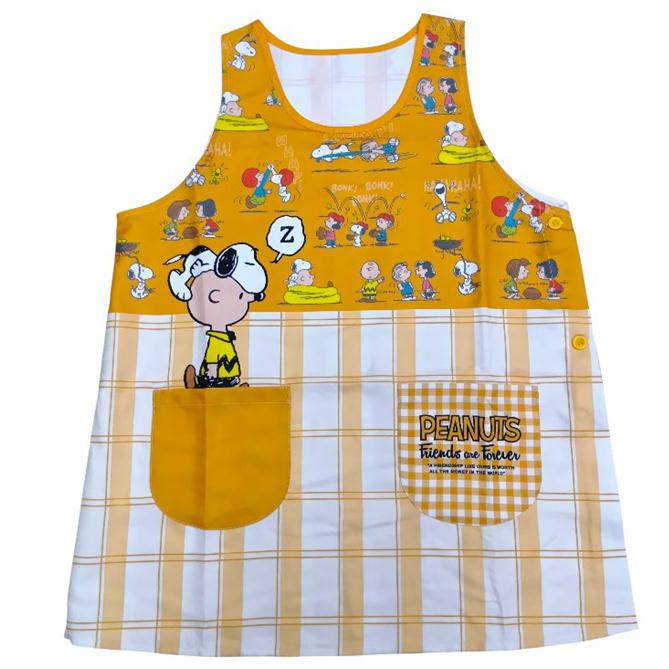 SNOOPY（スヌーピー） エプロン 353319-2 美竹 大寸 大きいサイズ