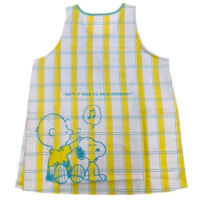 SNOOPY（スヌーピー） エプロン 353319-2 美竹 大寸 大きいサイズ