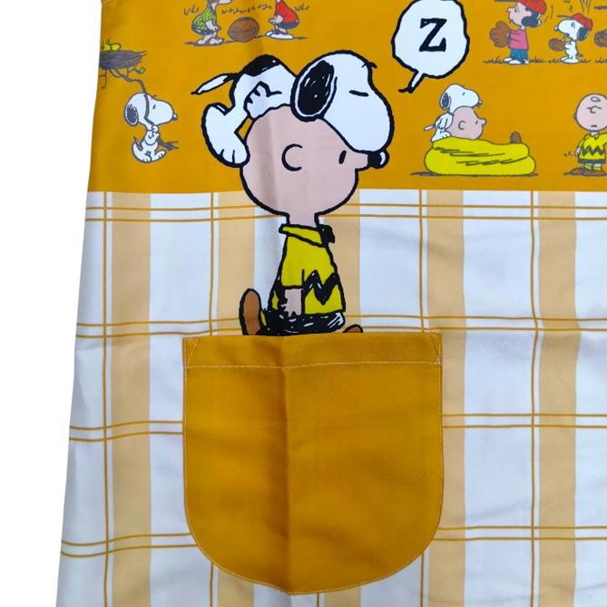 SNOOPY（スヌーピー） エプロン 353319-2 美竹 大寸 大きいサイズ