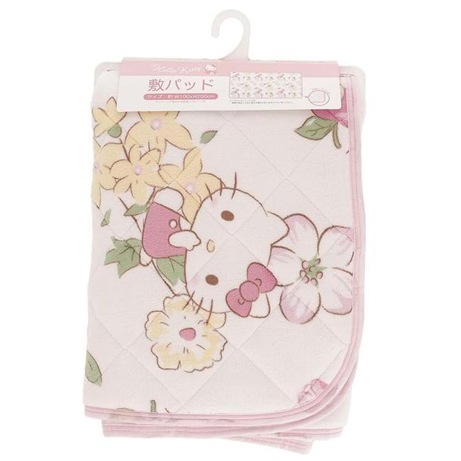 sanrio（サンリオ） 敷きパッド ハローキティ フローラルアップル 丸眞