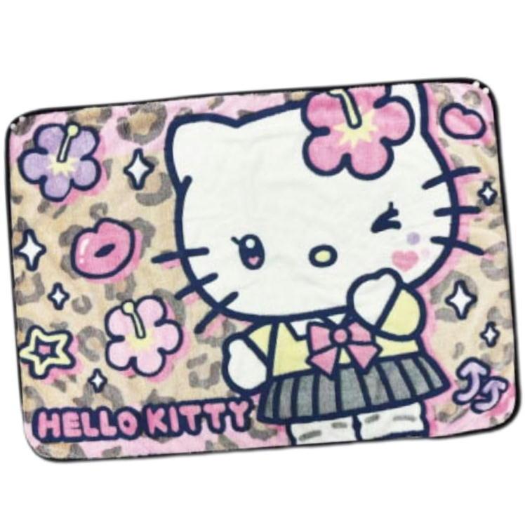sanrio（サンリオ） ひざ掛け 毛布 立体 キャラクター 畑山商事 キティ