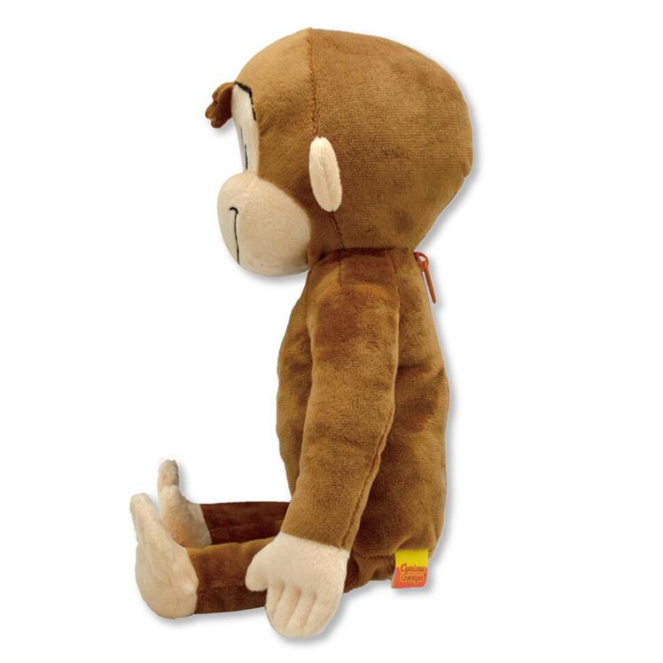 おさるのジョージ ぬいぐるみ ファスナーぬいぐるみ マスコット サル