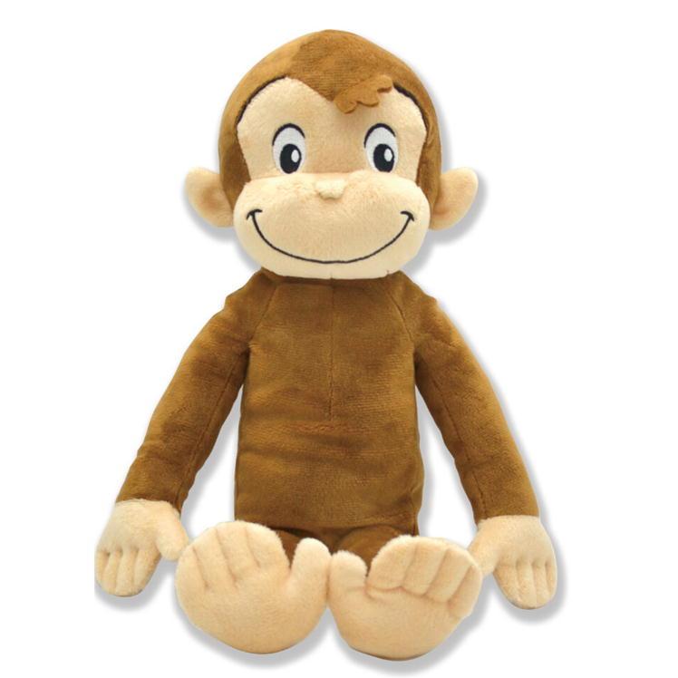 おさるのジョージ ぬいぐるみ ファスナーぬいぐるみ マスコット サル