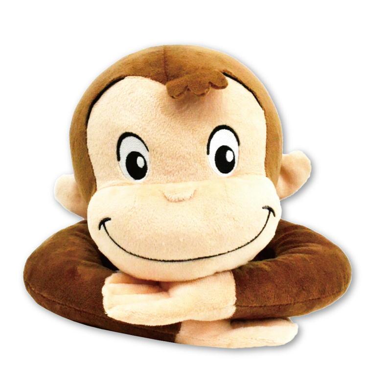 おさるのジョージ 寝そべり ぬいぐるみ 抱き枕 大きい ジョージ