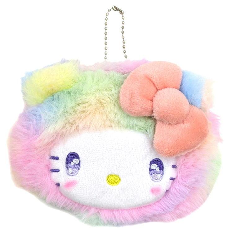 sanrio（サンリオ） キャラクター ミニフェイスポーチ レインボー