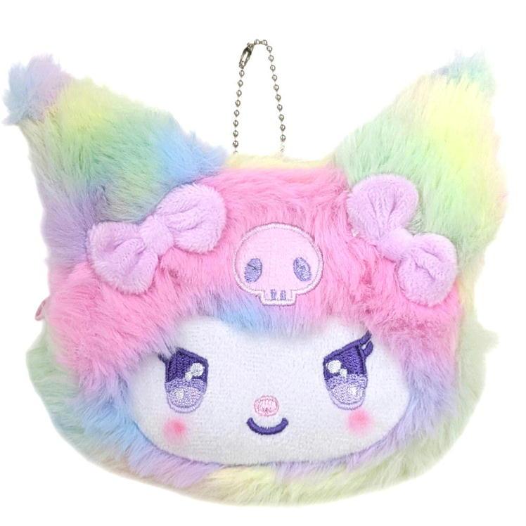 sanrio（サンリオ） キャラクター ミニフェイスポーチ レインボー