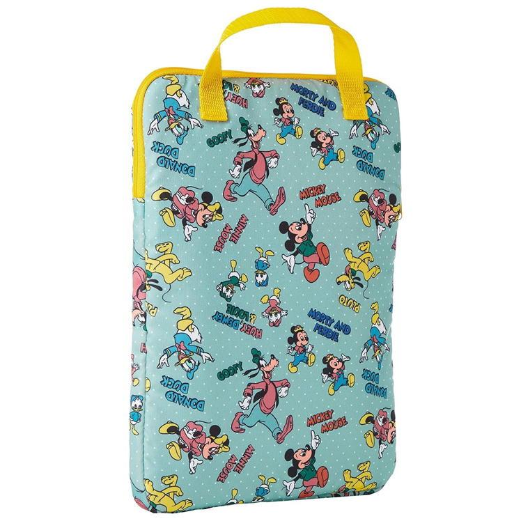 丸眞 タブレットケース ディズニー レトロライフ ミッキーフレンズ