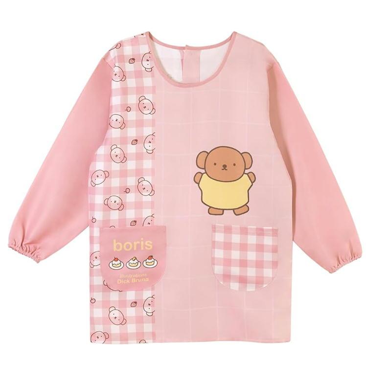 保育士 スモック ミッフィー Miffy（ミッフィー） エプロン スモック かっぽう着 ボリス