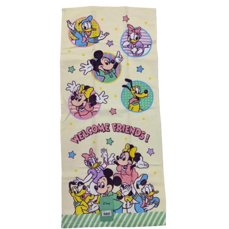 Disney（ディズニー） フェイスタオル キャラクター グッズ 林タオル