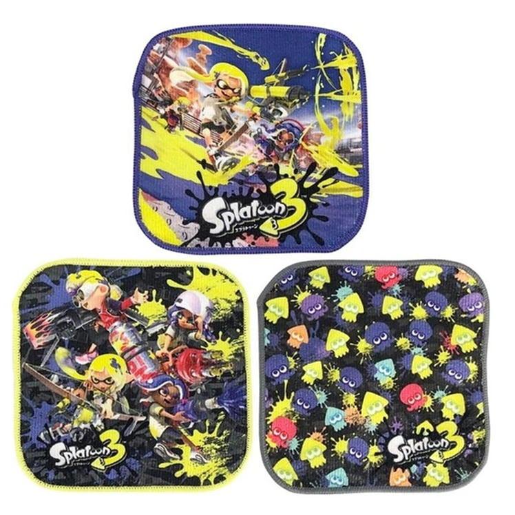 ポケットタオル スプラトゥーン3 SPT-1021 3枚セット 任天堂 ゲーム