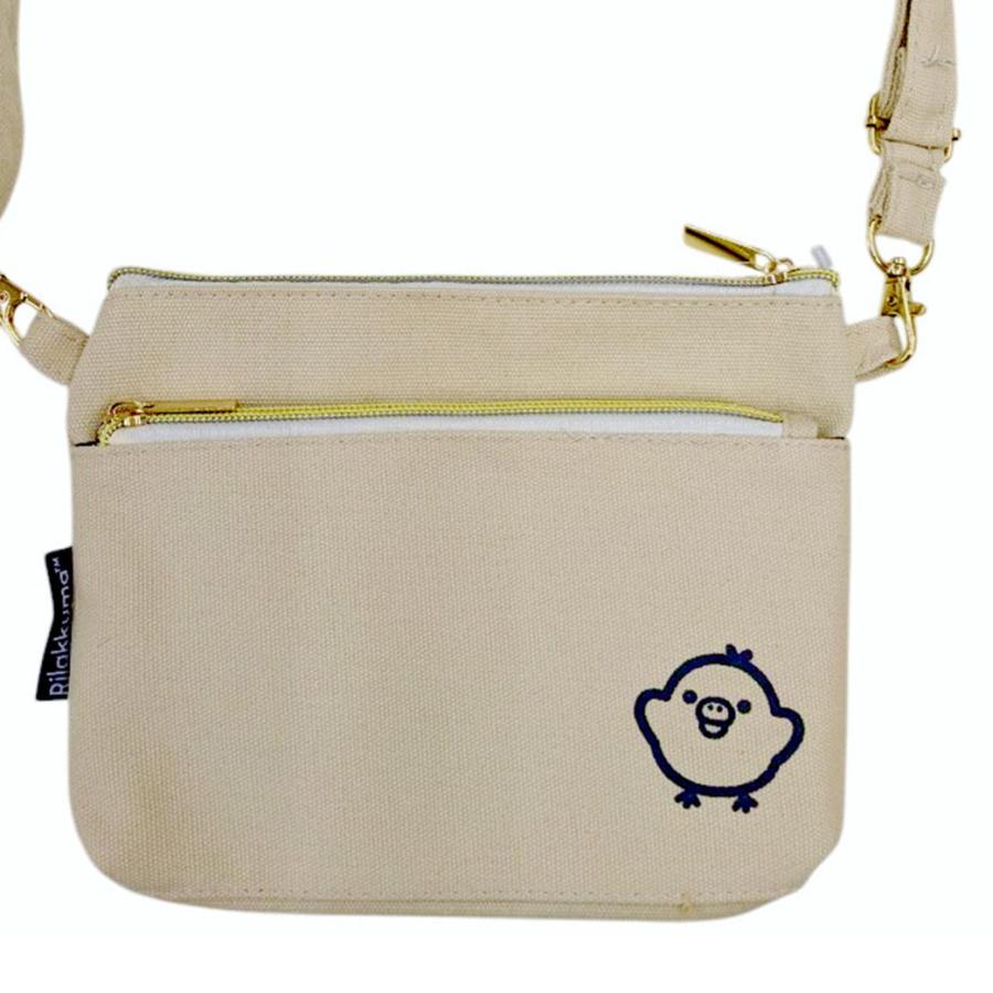 リラックマ コリラックマ ミニポシェット 立体アップリケ刺繍